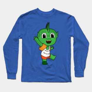 Terrifying Swamp Monster Long Sleeve T-Shirt